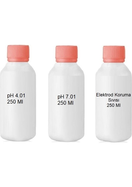 Ph 4.01-7.01- Elektrod Koruma Sıvısı Ph Probu Muhafaza Solüsyonu 250 ml