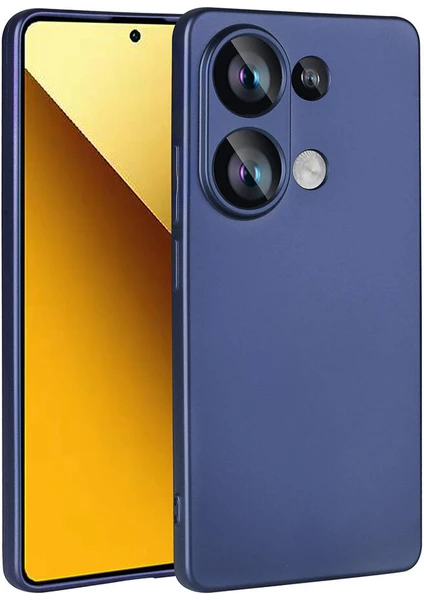 Case 4u Xiaomi Poco M6 Pro 4g Kılıf Premier Silikon Kapak Lacivert