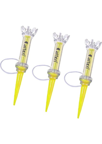 Eğitimi Için 3 Golf Tees Golf Açı Sarı (Yurt Dışından)