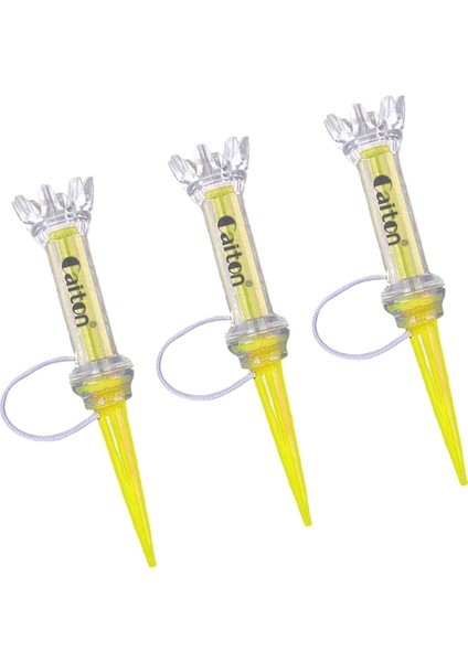 Eğitimi Için 3 Golf Tees Golf Açı Sarı (Yurt Dışından) indirimleri