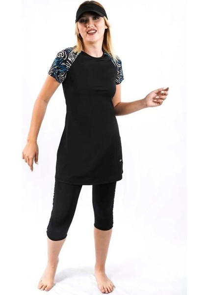 0449 Siyah Kısa Kol Havuz Mayosu fiyatları