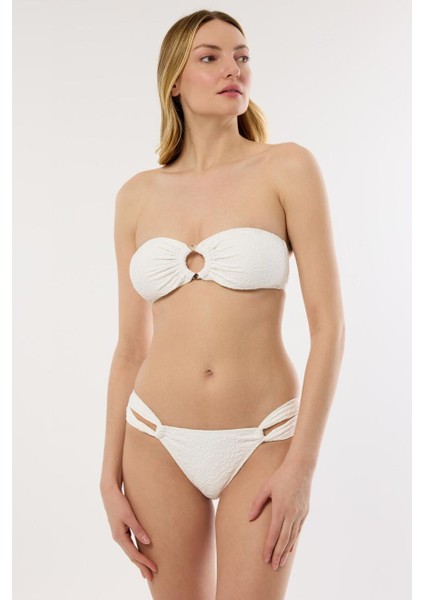 4604 Beyaz Straplez Bikini Takımı modelleri