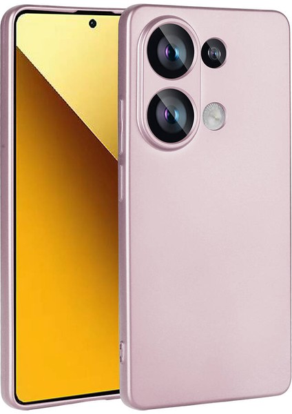 Xiaomi Poco M6 Pro 4g Kılıf Premier Silikon Kapak Rose Gold