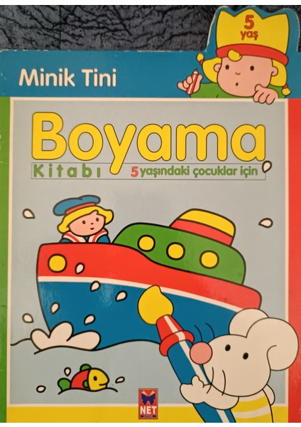 Minik Tini Boyama Kitabı