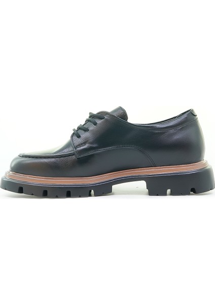 Kadın Deri Bağcıklı Loafer Günlük Ayakkabı (36-40) 24Y 2412903Y Z fiyatları