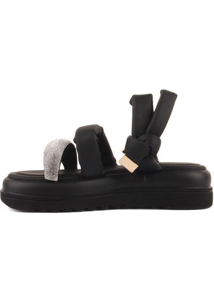 24Y374 Kadın Sandalet Siyah 36-40 modelleri