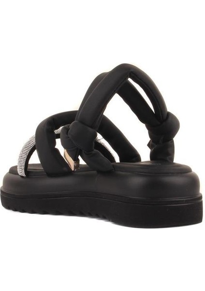 24Y374 Kadın Sandalet Siyah 36-40 fırsatları