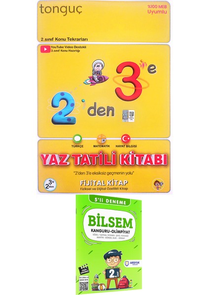 2'den 3'e Hazırlık Kitabı 2. Sınıf Bilsem Deneme