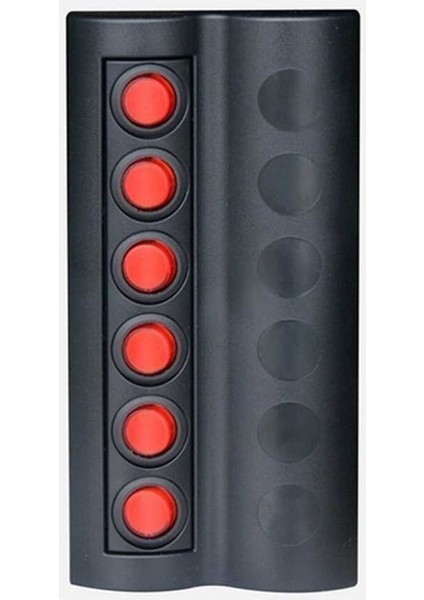 Marin Otomatik Sigortalı Işıklı Switch Panel, 6 Anahtarlı