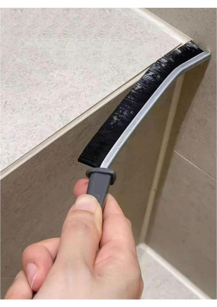 Dip Bucak Temizlik Fırçası Derz Arası Banyo Mutfak Lavabo Detay Mini Temizleme Fırçası 1 Adet