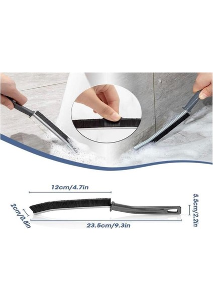 Dip Bucak Temizlik Fırçası Derz Arası Banyo Mutfak Lavabo Detay Mini Temizleme Fırçası 1 Adet modelleri