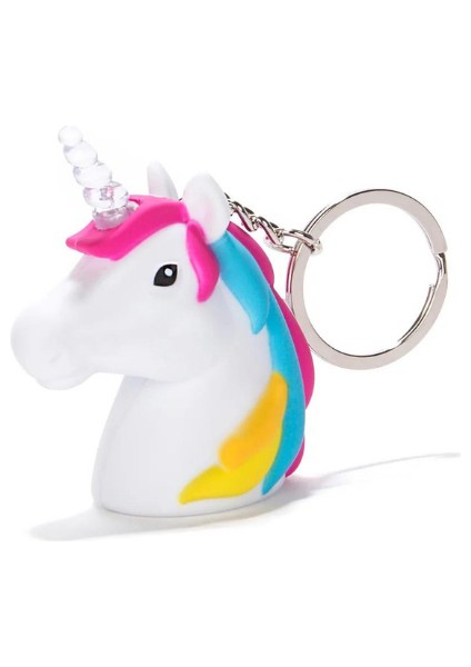 Unicorn Led'li ve Sesli Anahtarlık