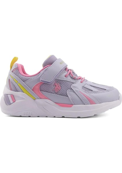 Akita Jr 4fx Çocuk (31-35) Lila-Pembe-Sarı Koşu&antrenman Ayakkabı