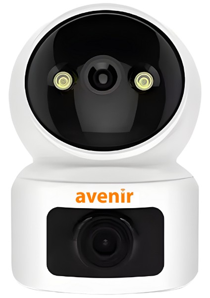 AV-S213 Çift Kameralı Wifi Ptz Gece Görüşlü Bebek Kamerası