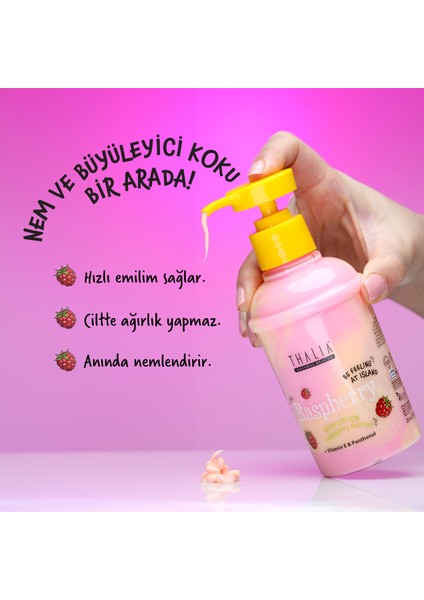 Ahududu Kokulu El ve Vücut Losyonu 250 ml fiyatları