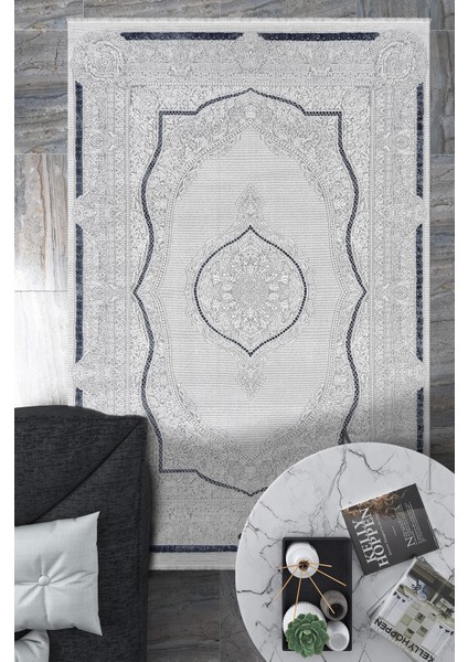 Çırağan Koleksiyonu Dokuma Mikrofiber Modern Klasik Salon Halısı Mutfak Halısı Çocuk Halısı Yolluk E116