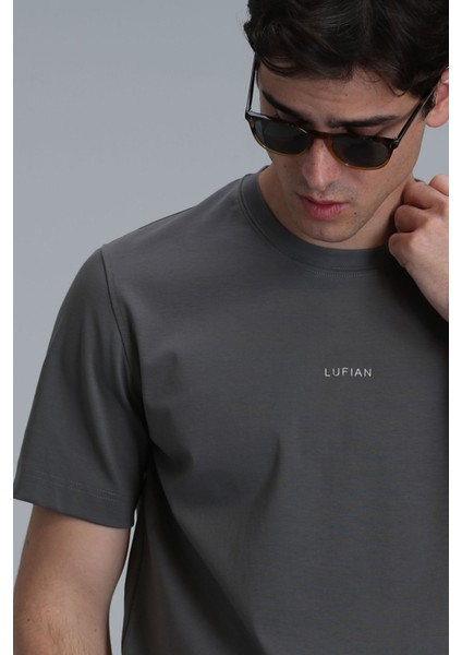 Erkek Antony Modern Grafik T-Shirt 111020204 Yeşil modelleri