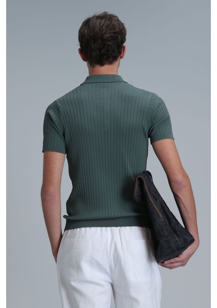 Erkek Eze Kazak 111090075 Duman Yeşili fırsatları