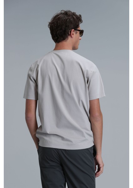 Erkek Antony Modern Grafik T-Shirt 111020204 Taş fırsatları