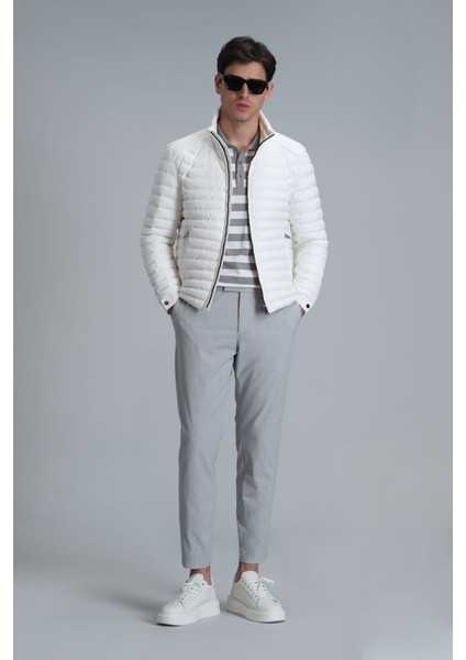 Erkek Hery Smart Chino Slim Fit Pantolon 111190318 Gri