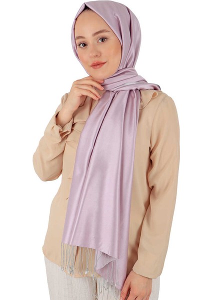 Lila Gri Çift Taraflı Ipek Şal fiyatları