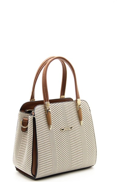Silver Polo Bej - Taba SP1136 Kadın El Çantası fiyatları