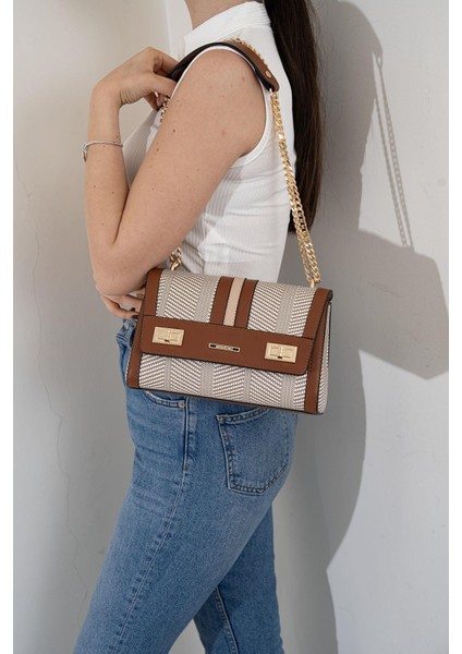 Silver Polo Bej - Taba SP1139 Kadın Çapraz Çanta fiyatları