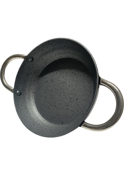 Granit Kapaksız Sahan 20 cm Black