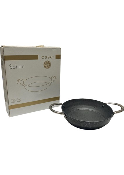 Granit Kapaksız Sahan 20 cm Black