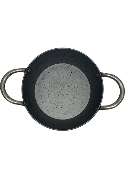 Granit Kapaksız Sahan 20 cm Black