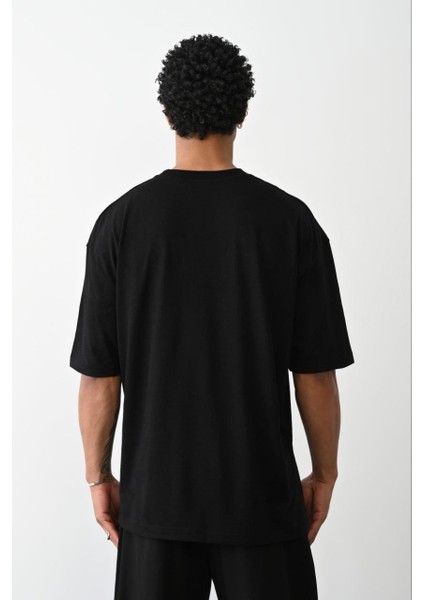 Pamuk Basic Avrupa Kalıp/oversize Fit Kesim Bisiklet Yaka Kısa Kollu T-Shirt fırsatları