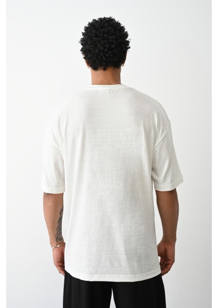 Pamuk Basic Avrupa Kalıp/oversize Fit Kesim Bisiklet Yaka Kısa Kollu T-Shirt fırsatları