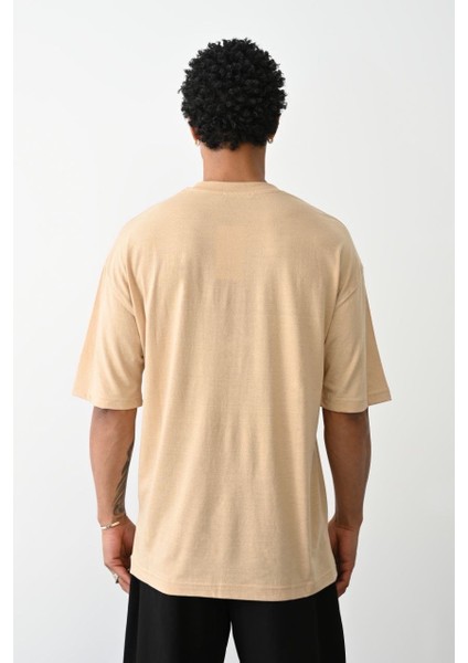 Pamuk Basic Avrupa Kalıp/oversize Fit Kesim Bisiklet Yaka Kısa Kollu T-Shirt fırsatları