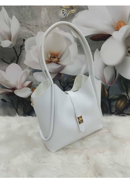 Makyaj Çantalı Yavrulu Model Kadın Kol Çantası