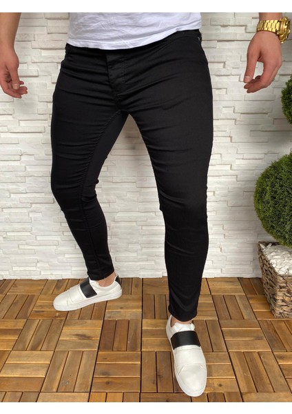 Enerjın 1975 Orıgınal Slim Fit Siyah Kot-3558