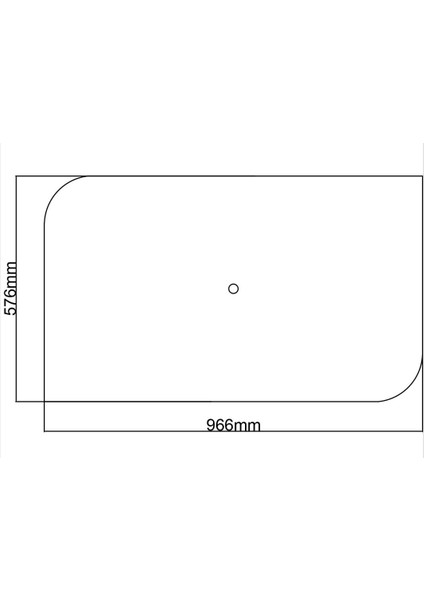 Lamba Tavan Göbeği-54-Dikdörtgen-DK-O-56 x 96 cm-2 Adet