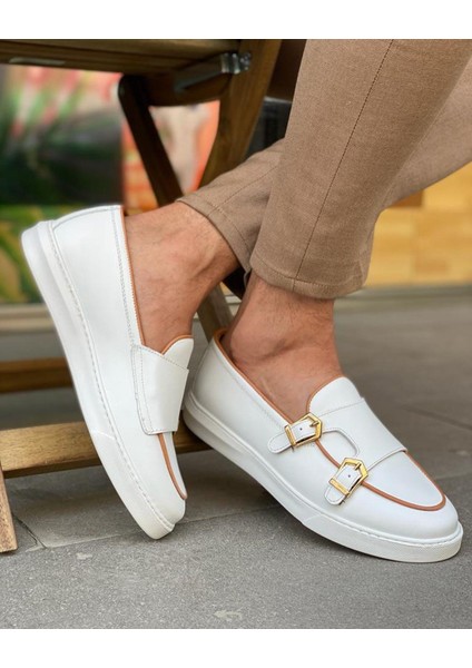 Eva Havuzlu Taban Erkek Ayakkabı Sneakers Beyaz