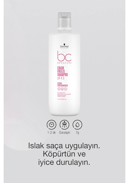 Bc Clean Renk Koruyucu Şampuan 1000ml