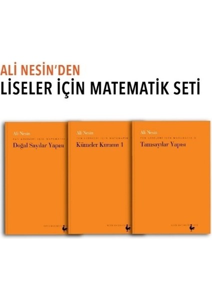 Ali Nesin’den Fen Liseleri Için Matematik Seti
