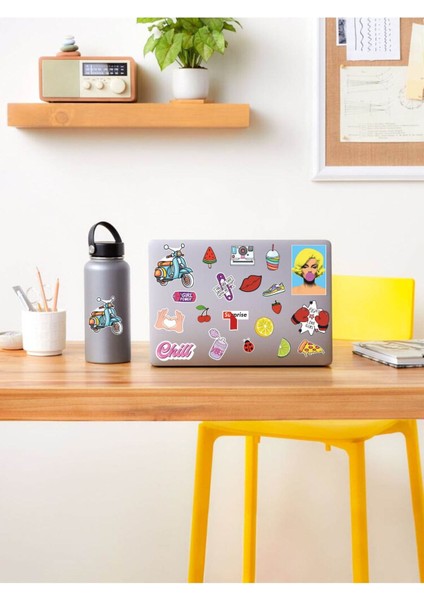 - Vsco Temalı Laptop Notebook Tablet Sticker Seti