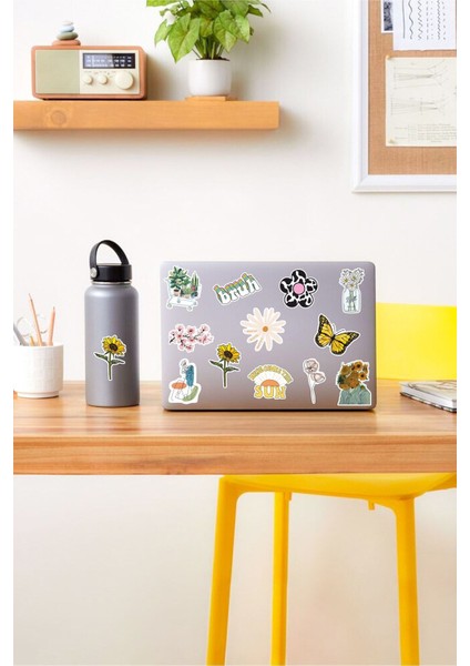 Sweet Twins - Good Vibes Temalı Laptop Notebook Tablet Sticker Set 3