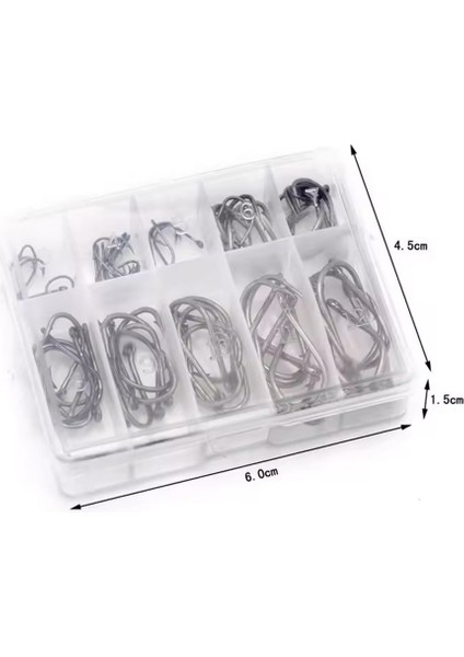 100 Lü Kutulu Balık Iğne Seti, Balık Kancası Takımı Henüz Yorum Yazılmamış. fiyatları