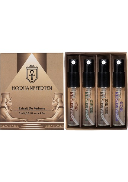 Black Magic, Sky God, Narkissos, Chaos - 4’lü 3 ml Kitap Serisi Keşif Seti -002
