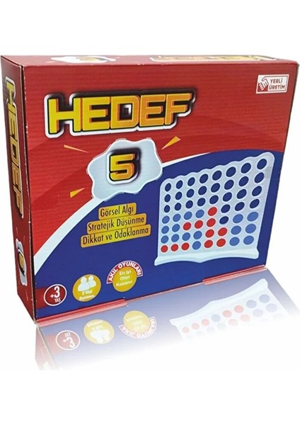 Hedef 5 / Bingo Akıl, Zeka ve Strateji Oyunu - Ekonomik