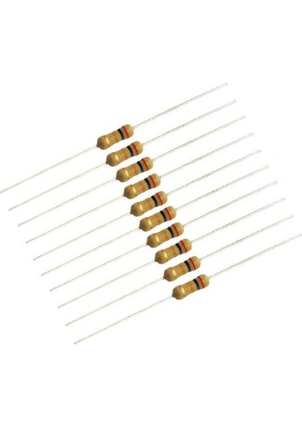 1/4W 8.2k Ohm Karbon Film Direnç x 10 Adet (RF031)