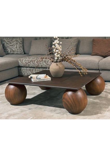 Top Sehpa & 4 Küre Orta Sehpa & Cam Sehpa & Tabla Ahşap Sehpa modelleri