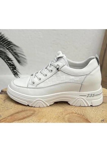 Guja 24Y314 Gizli Topuk Deri Kadın Sneaker Ayakkabı modelleri