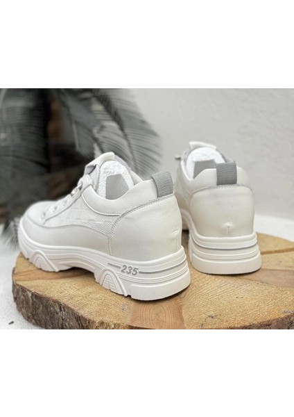 Guja 24Y314 Gizli Topuk Deri Kadın Sneaker Ayakkabı fırsatları