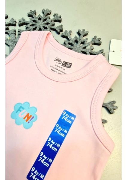 Kız Bebek Yazlık Alttan Çıtçıtlı Kolsuz Kısa Paça Pembe Tulum