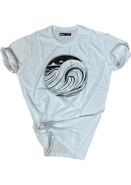 Baskılı Tişört Outdoor Normal Kalıp Tshirt
